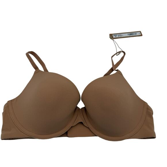 Skims Fits Everybody T-Shirt Bra Ochre New with tags Size 34C - Picture 1 of 4